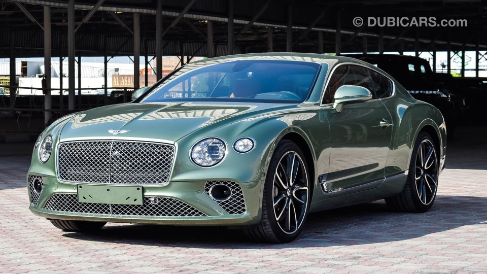 Bentley Continental GT V12 for sale AED 910,000. Green, 2019