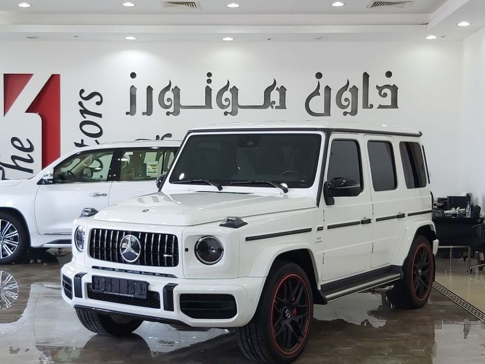 Mercedes Benz G 63 Amg Mercedes G63 Amg Night Package Station For Sale Aed 849 000 White