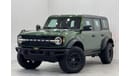 Ford Bronco Wildtrak 2.7L (4 Seater) 2022 Ford Bronco Wildtrak, November 2027 Ford Warranty + Service Pack, Low