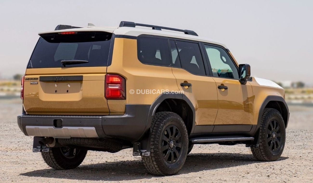 تويوتا برادو 250 2.8D AT FIRST EDITION MY2024 – SAND & GREY ROOF