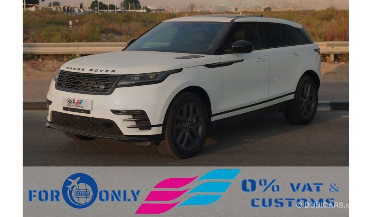 لاند روفر رينج روفر فيلار 2024 Rang Rover Velar Dynamic 2.0L AWD White 0Km