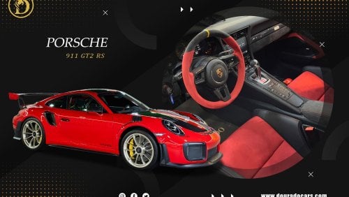 بورش 911 GT2 RS | Brand New | GCC SPEC | WEISSACH PACKAGE | 2019 | Full Carbon Fiber | Negotiable Price