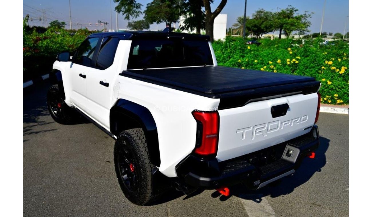 تويوتا تاكوما 2024 TOYOTA TACOMA DOUBLE CAB TRD PRO I-FORCE MAX HYBRID 2.4L TURBO 4WD AT