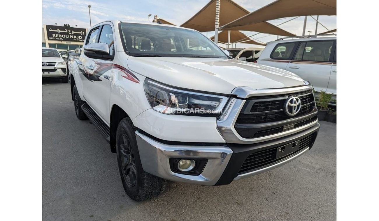 تويوتا هيلوكس 2023 Toyota HILUX GLX (SR5), 4dr Double Cab Utility, 2.7L 4cyl Petrol, Manual, Four Wheel Drive. cle