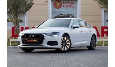 أودي A6 40 TFSI 2.0L Audi A6 40TFSI 2022 GCC under Warranty with Flexible Down-Payment.