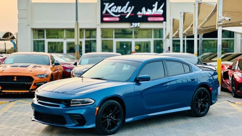 Dodge Charger SXT MONTHLY 1150/- AED | Custom Rims | Touch Screen | #87853