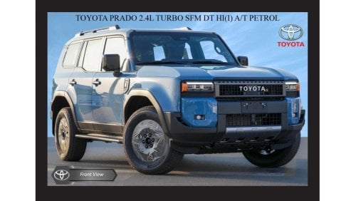 تويوتا برادو TOYOTA PRADO 2.4L TURBO SFM DT HI(I) A/T PTR 2024 MODEL YEAR TWO TONE EXPORT PRICE