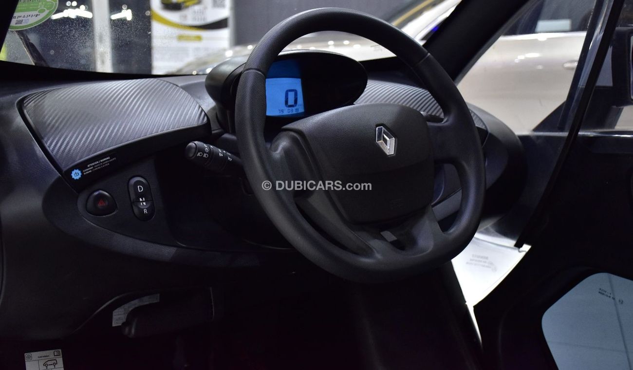 رينو تويزي EXCELLENT DEAL for our Renault Twizy ( 2019 Model ) in White / Black Color Korean Specs