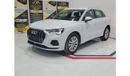 Audi Q3 AED 2,500 P.M | AUDI Q3 | ADVANCED 1.4L | AUDI WARRANTY AND SERVICE CONTRACT | GCC