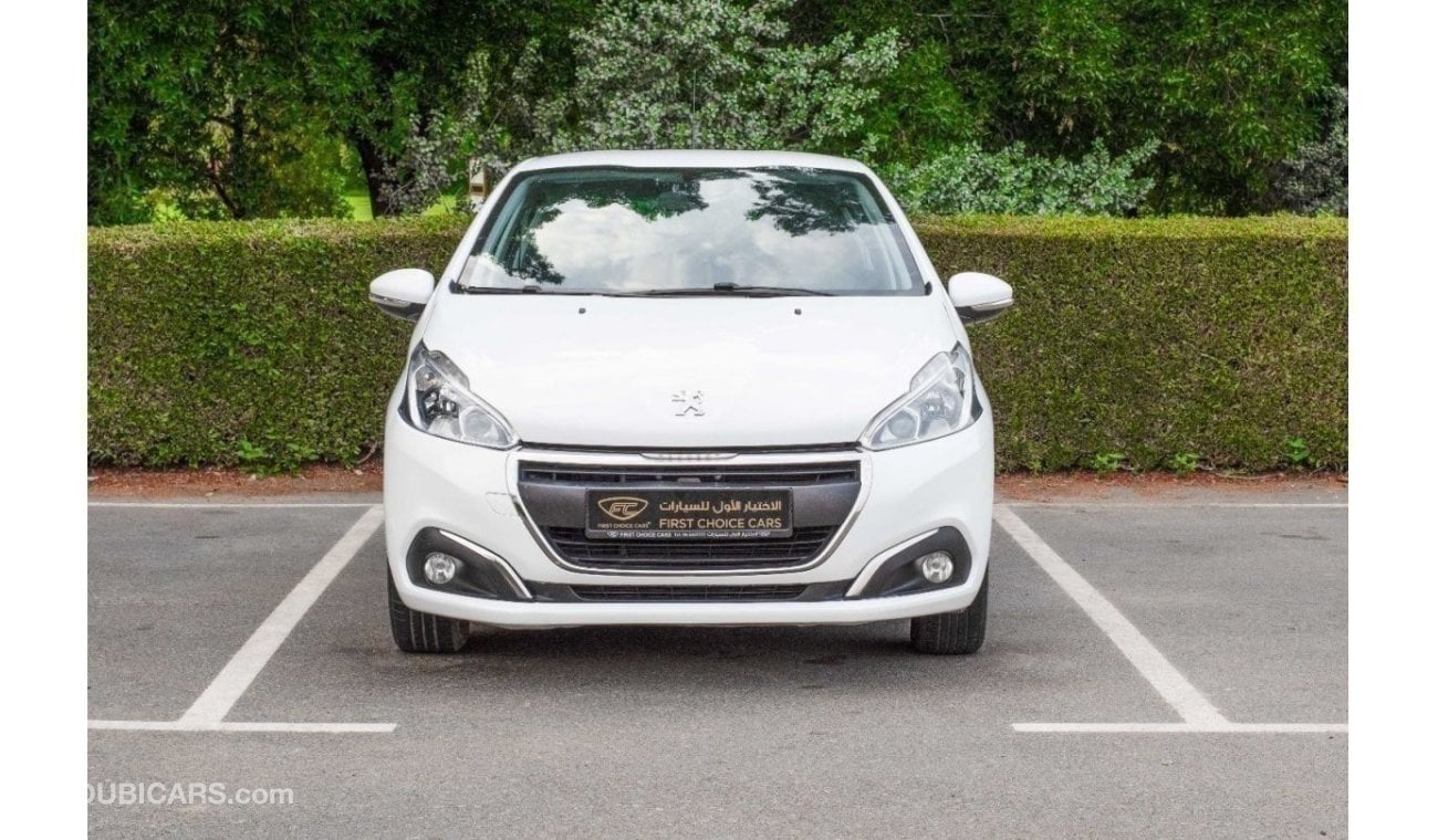 Peugeot 208 Active Plus AED 278/month | 2019 | PEUGEOT | 208 ACTIVE 1.6L | GCC SPECS | P01021