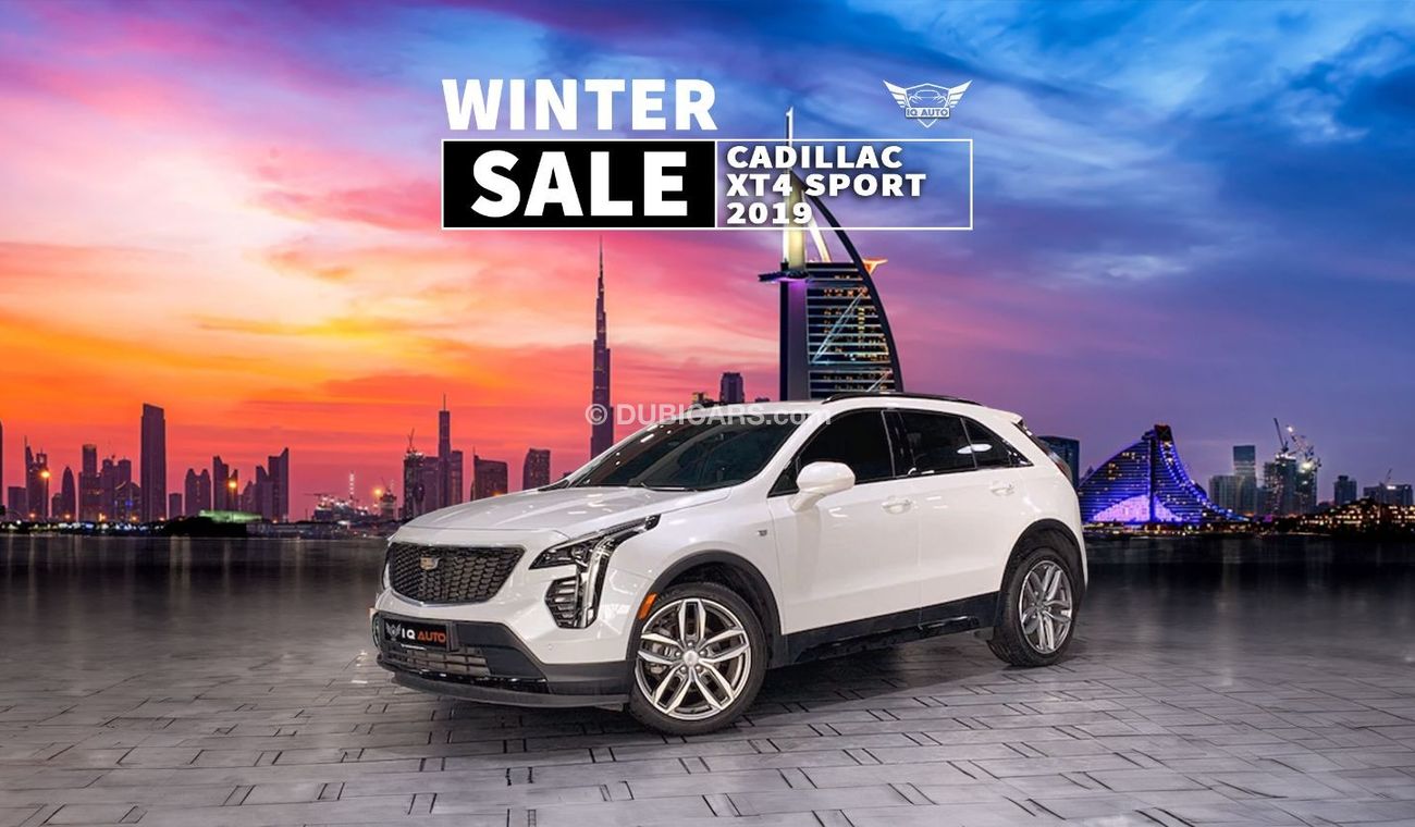 كاديلاك XT4 AED 1,600 P.M | 2019 CADILLAC XT4 SPORT | LOW KM | TWO YEARS  WARRANTY | PANORAMIC VIEW | FSH | GCC