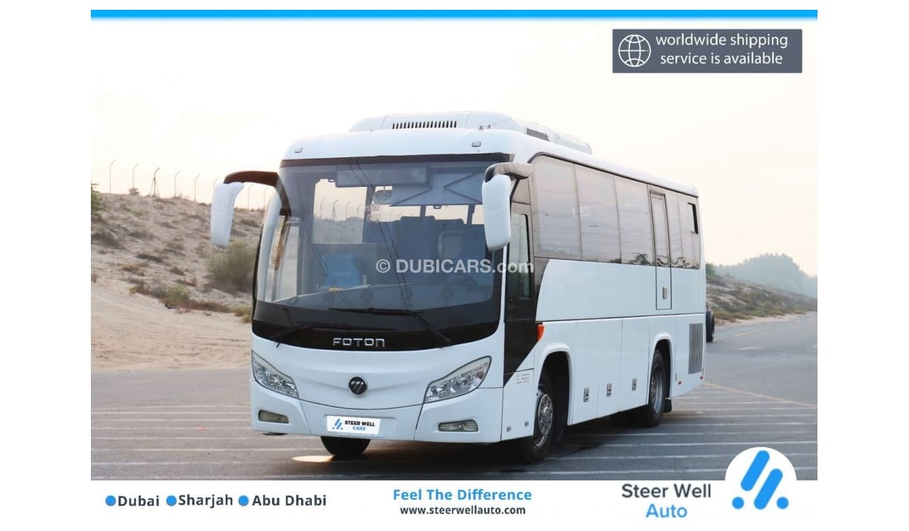 Foton AUV 2017 | AUV - 35 SEATER TOURIST BUS WITH GCC SPECS AND EXCELLENT CONDITION