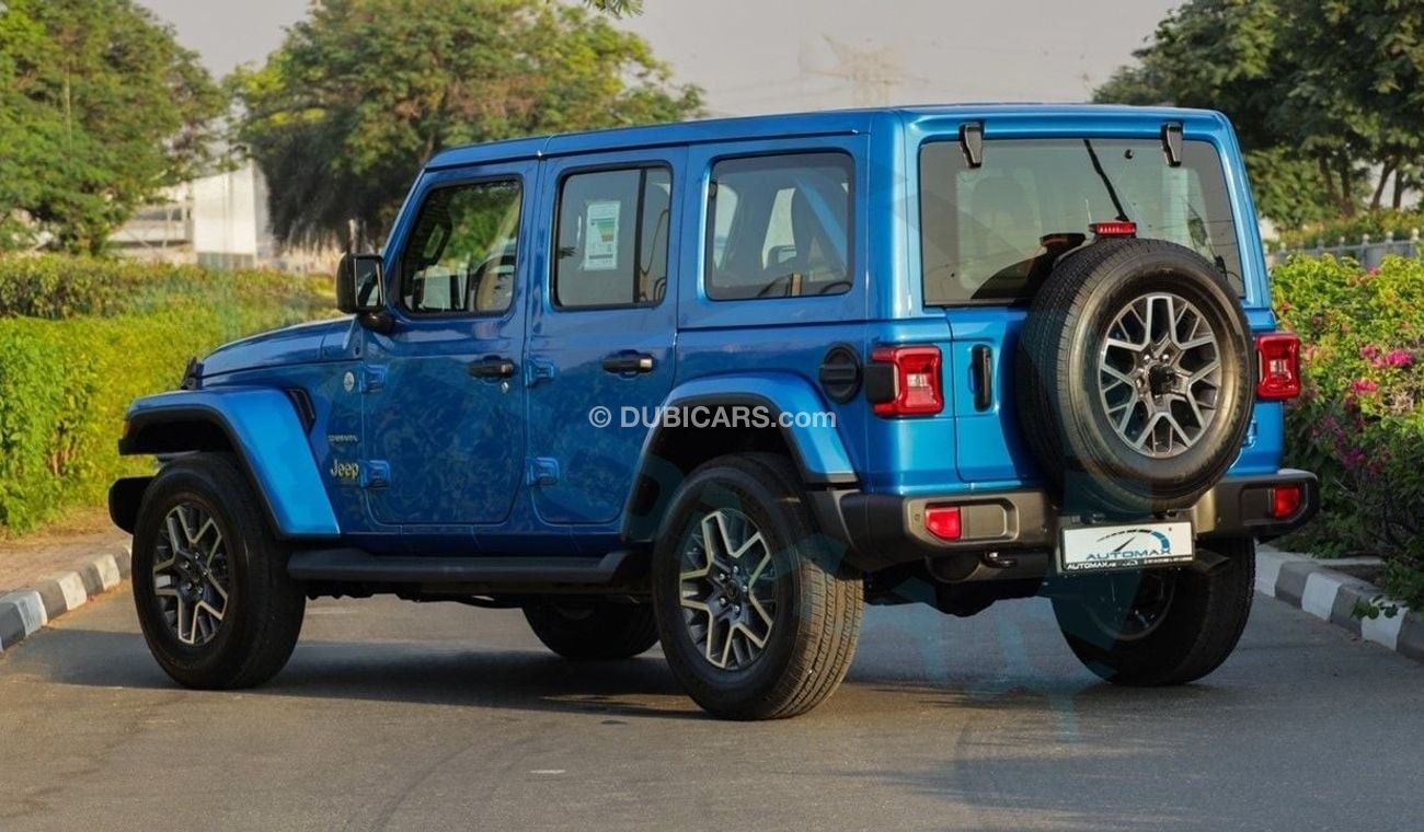 Jeep Wrangler Unlimited Sahara Turbo , 2024 GCC , 0Km , With 5 Years Warranty & 3 Years Service @Official Dealer