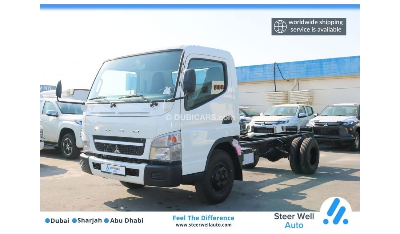 Mitsubishi Fuso Canter 2023 4.2L M/T 4x2 Diesel Cab Chassis | 100L Fuel Tank | POWER STEERING