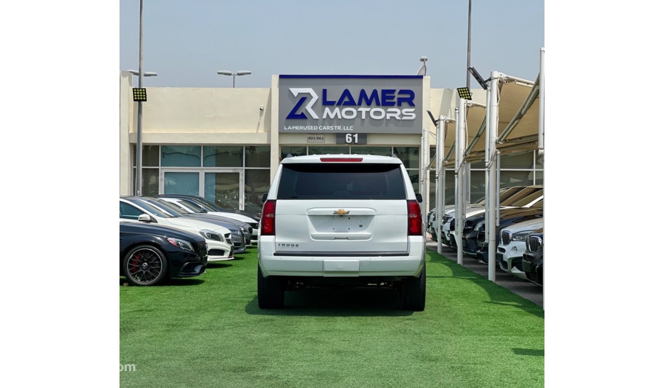 شيفروليه تاهو 1400 Monthly payments/ Tahoe 2018 LT / GCC / single owner / Original paint / No accident