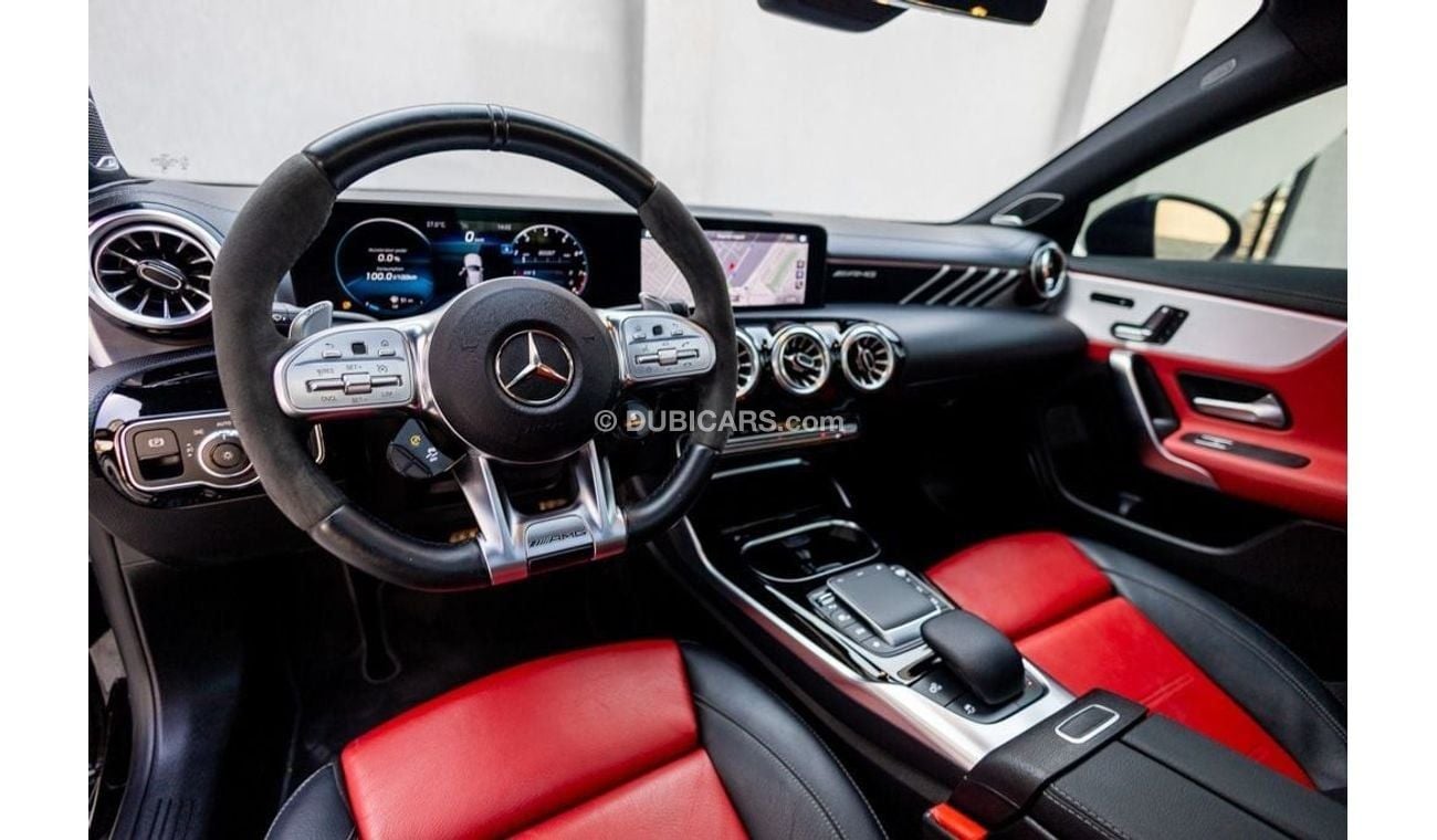 مرسيدس بنز CLA 45 AMG Mercedes-Benz CLA45 AMG S 2021 GCC under Agency Warranty and Service Contract with Flexible Down-Pay