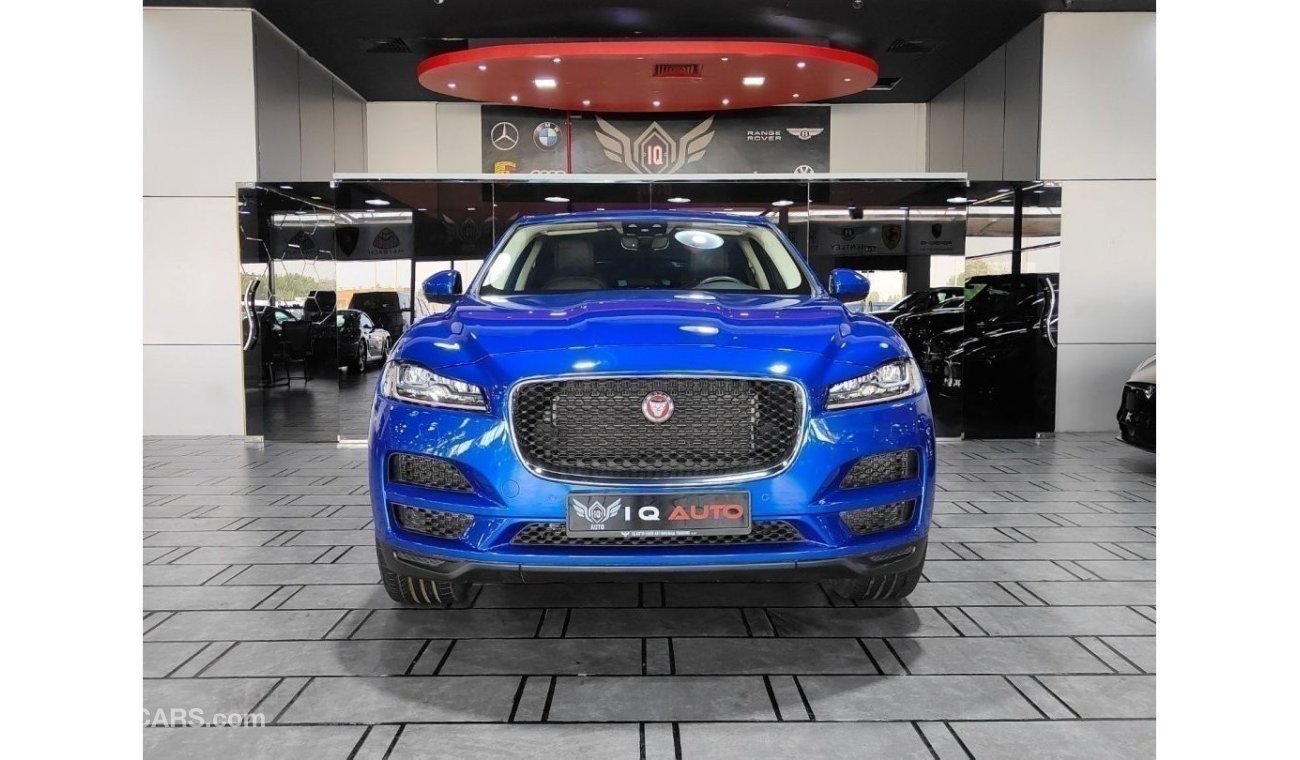 جاكوار F-Pace AED 1,500 P.M | 2019 JAGUAR F-PACE  PRESTIGE 25T AWD | GCC | UNDER WARRANTY | FULLY LOADED