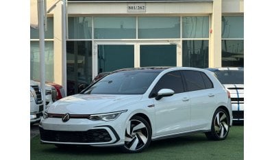 فولكس واجن جولف فولكس واجن جولف GTI  خليجي 2023 فل ابشن صبغ وكاله تشييكات وكاله تحت الضمان