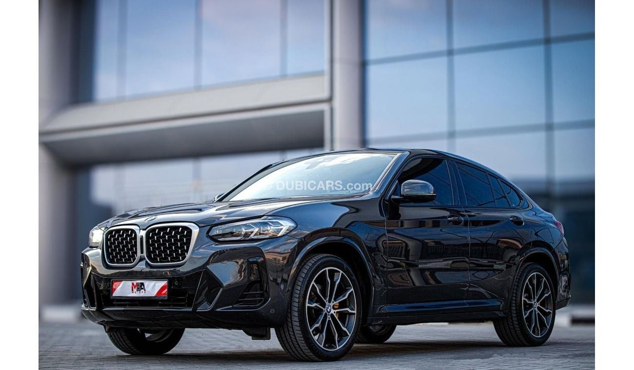 BMW X4 xDrive 30i X 3.0L - 12,000 KM ONLY - 3,200 AED / MONTH BANK FINANCING