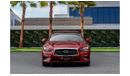 Infiniti Q50 3.0L Twin Turbo | 1,322 P.M  | 0% Downpayment | Agency Service