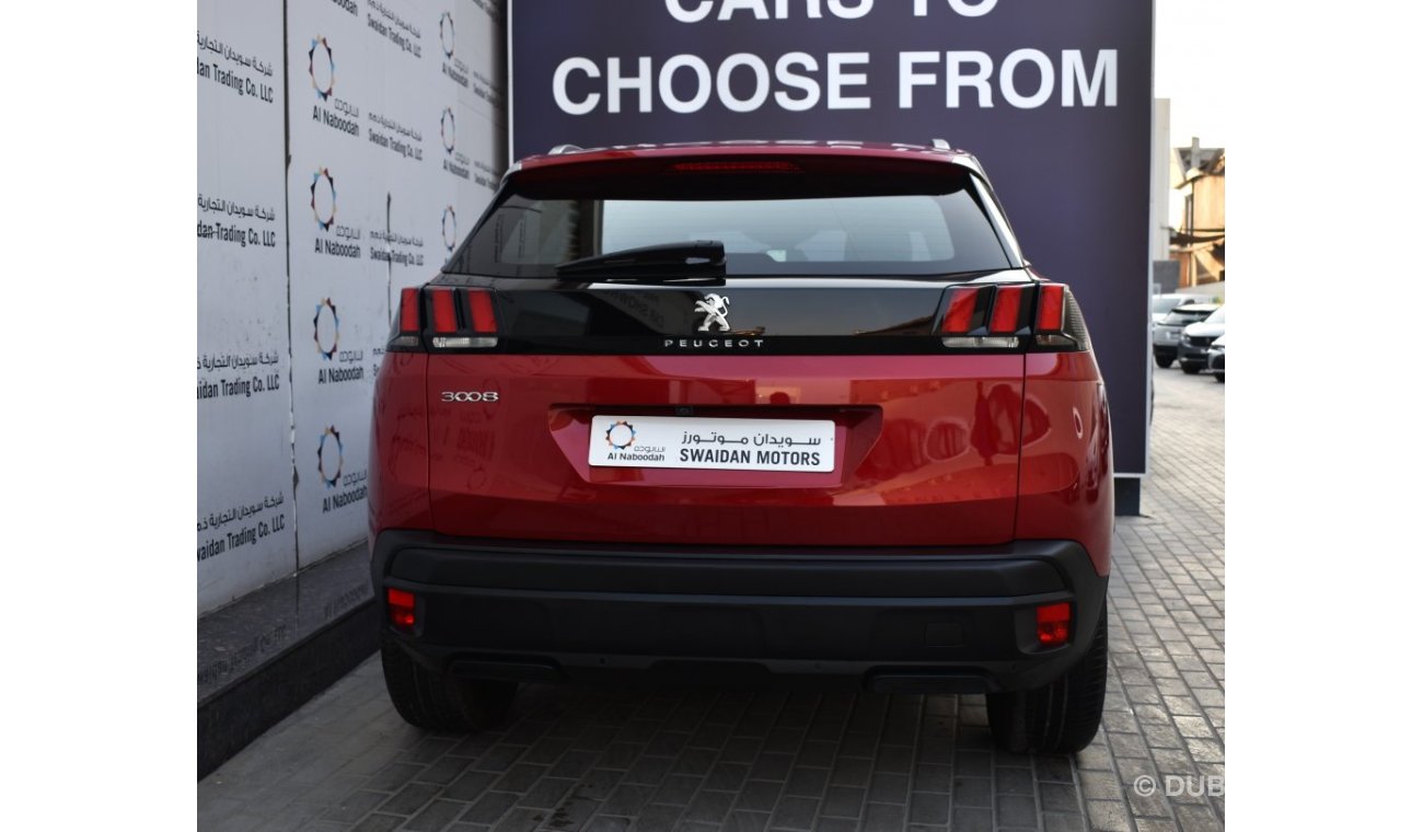 Peugeot 3008 AED 1440 PM  ACTIVE 1.6 TC AT GCC MANUFACTURER WARRANTY 2028 OR 100K KM