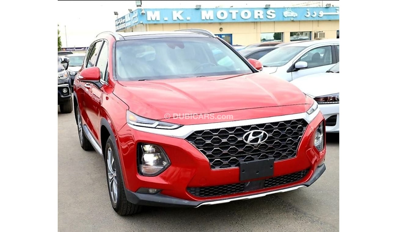 Hyundai Santa Fe HYUNDAI SANTA FE 2019 RED