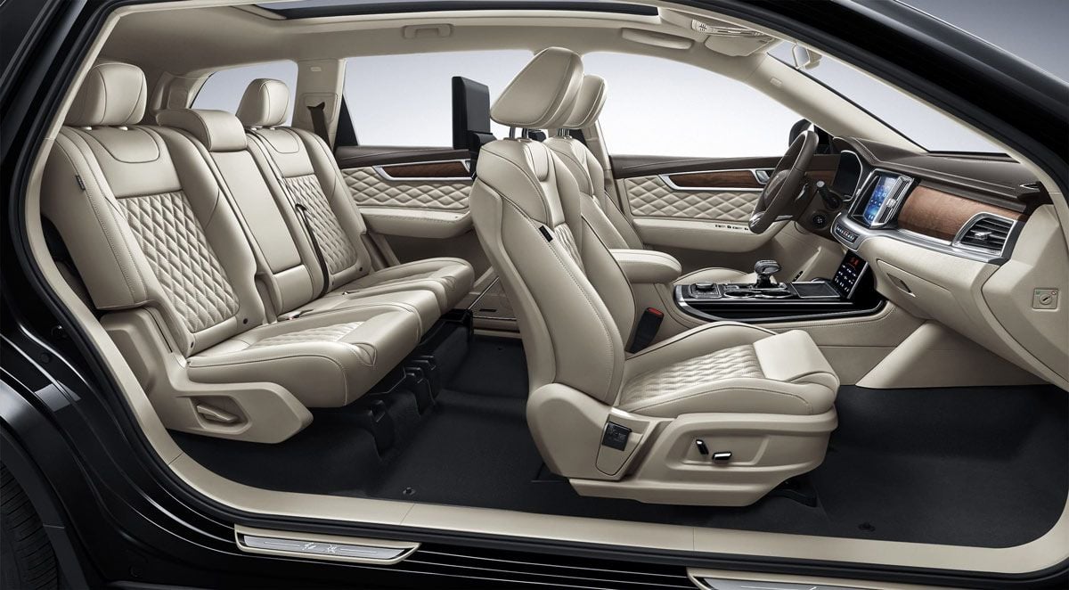 HONGQI HS7 interior - Seats Profile