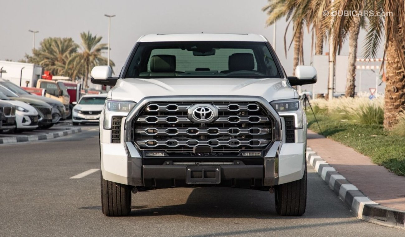 Toyota Tundra Platinum 4WD. Local Registration + 10%