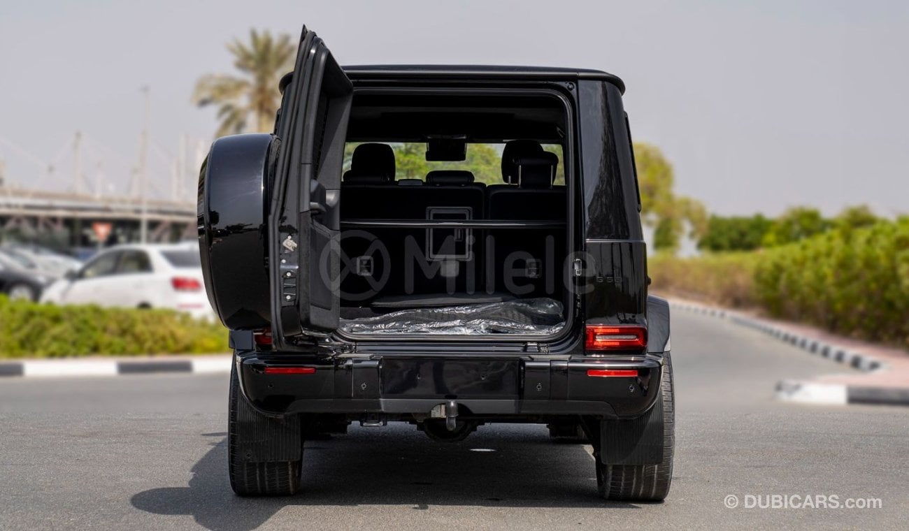 مرسيدس بنز G 500 (FULL G63 CONVERSION) 4.0L PETROL – OBSIDIAN BLACK: WITH BULLBAR, 360 CAM