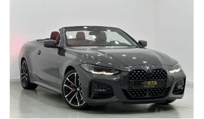 بي أم دبليو 430i M سبورت M سبورت 2022 BMW 430i M-Sport Convertible, Warranty, May 2027 BMW Service Pack, Low Kms, GCC