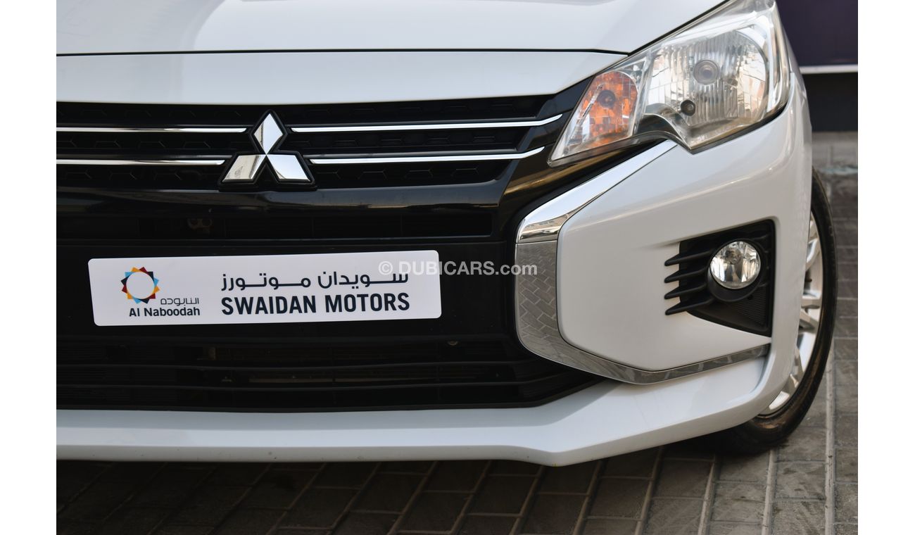 Mitsubishi Attrage AED 560 PM | 1.2L GLX GCC DEALER WARRANTY