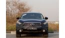 Infiniti Q70 Luxury 3.7L Infiniti Qx70 3.7L 2016 GCC (full service history) , accident-free, in excellent conditi