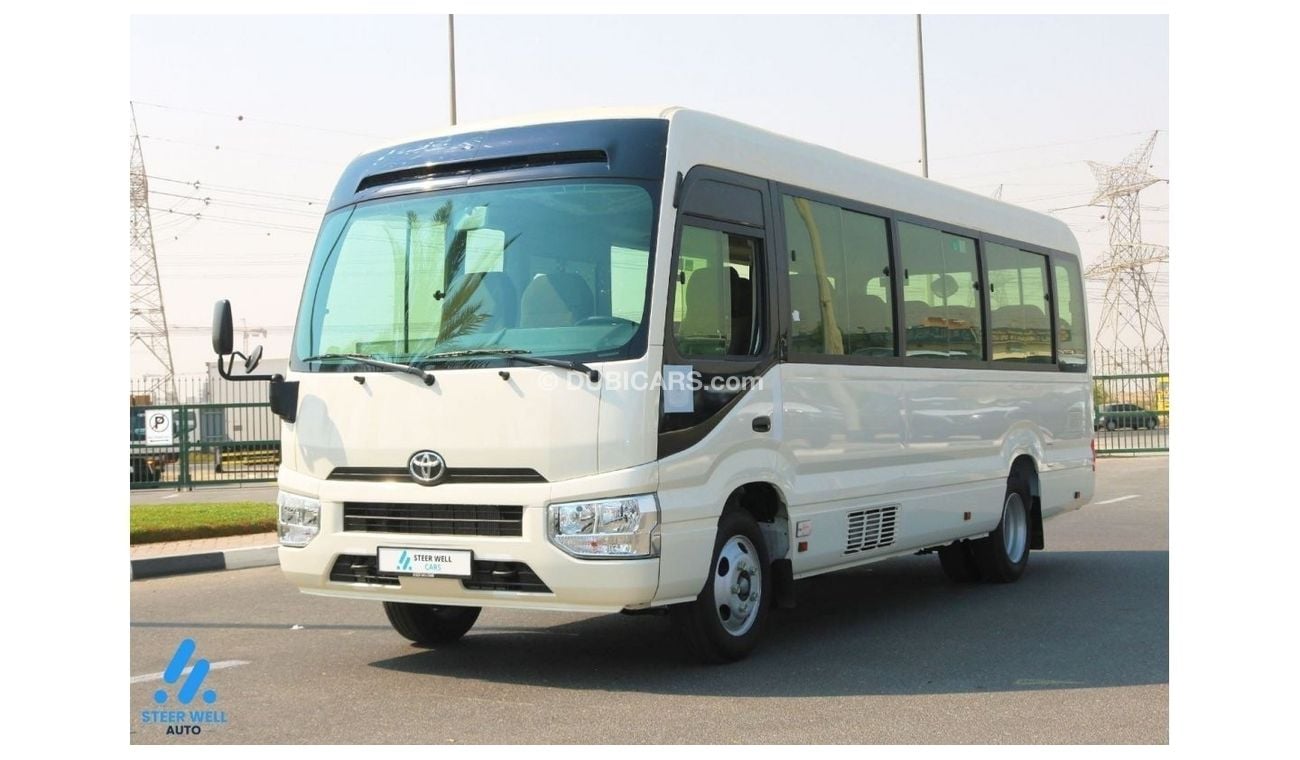 تويوتا كوستر DLX 23 Executive Seats 4.2L Diesel M/T - GCC Specs - Book Now!