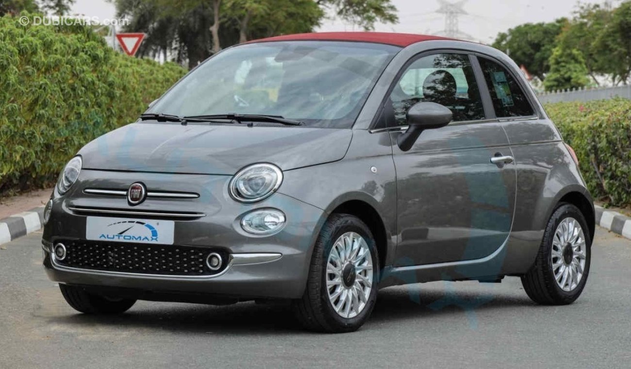 Fiat 500 Cabrio 1.4L FWD , 2024 GCC , 0Km , With 5 Years or 120K Km Warranty @Official Dealer