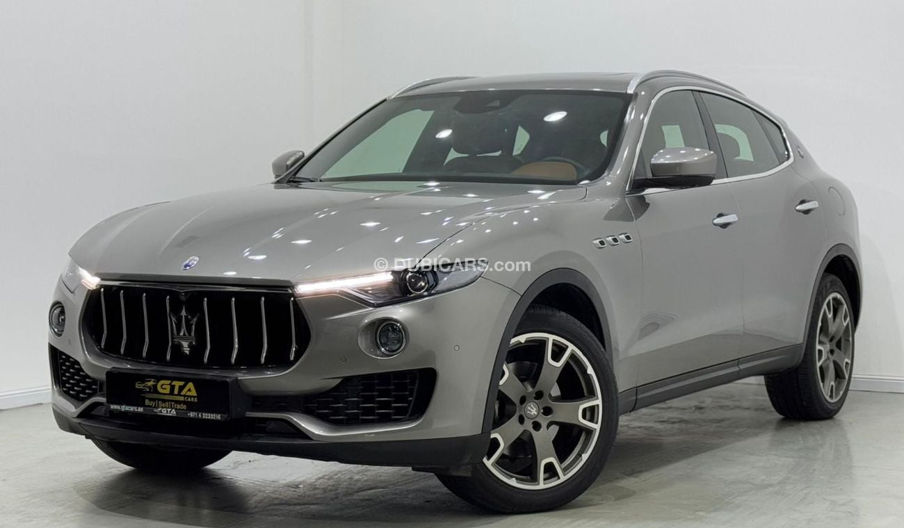 Maserati Levante Std 3.0L (350 HP) 2017 Maserati Levante, Warranty, Full Service History, Full Options, Low Kms, GCC