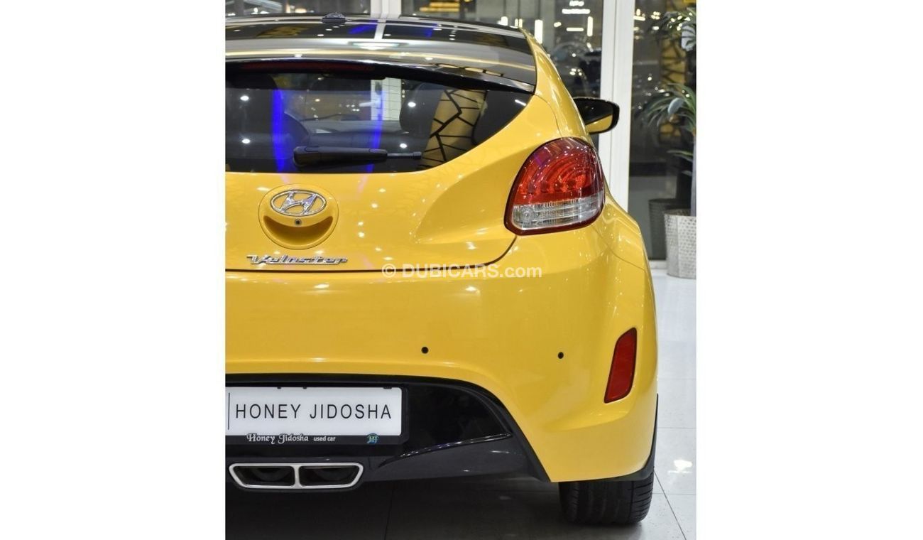 Hyundai Veloster EXCELLENT DEAL for our Hyundai Veloster ( 2015 Model ) in Yellow Color GCC Specs