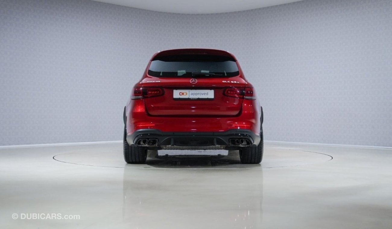 مرسيدس بنز GLC 63 S AMG 4Matic - 2 Years Approved Warranty -  Approved Prepared Vehicle