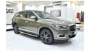 Infiniti QX60 EXCELLENT DEAL for our Infiniti QX60 ( 2017 Model ) in Gray/Green Color GCC Specs