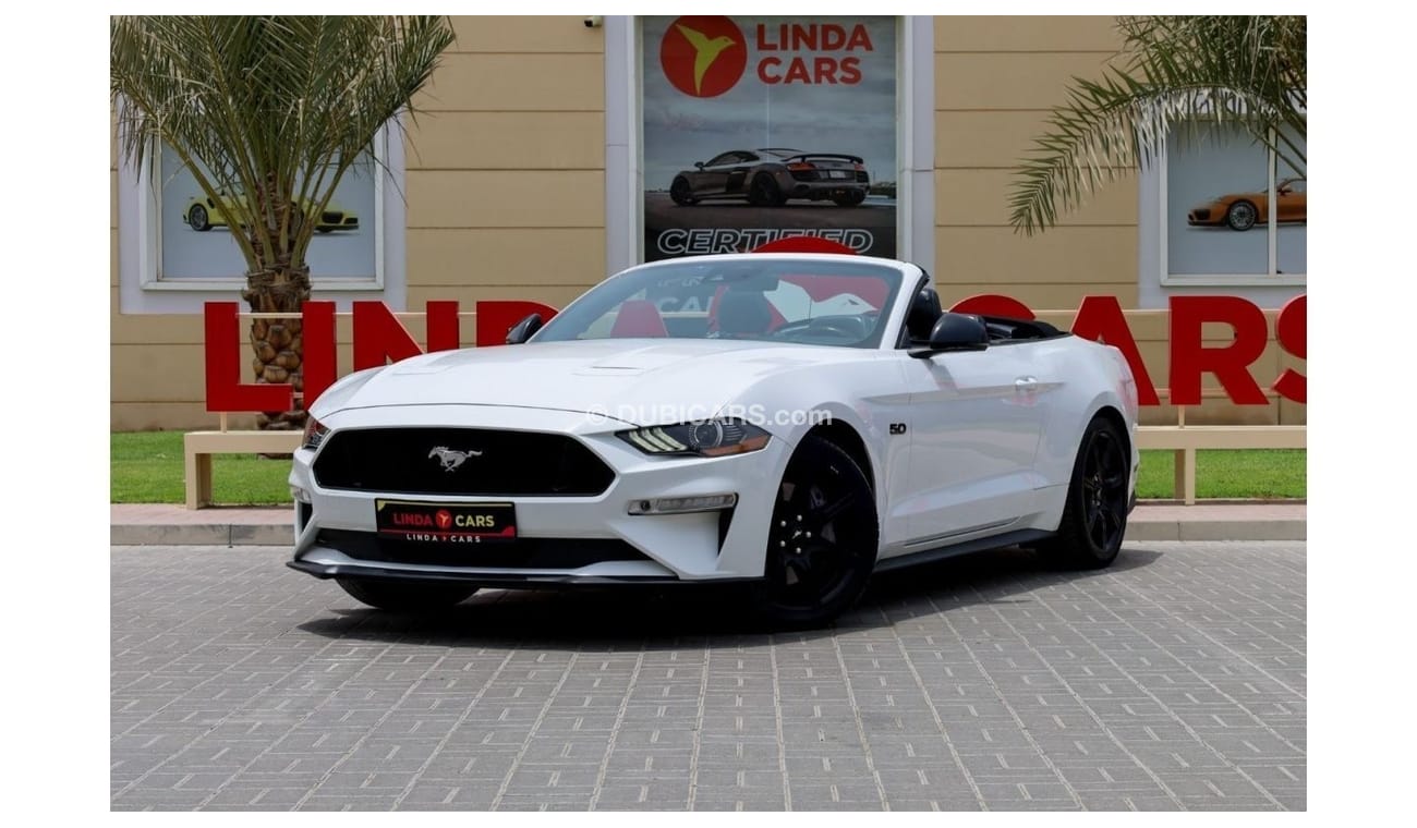 Ford Mustang Ford Mustang GT Premium Convertible 2019 GCC under Agency Warranty with Flexible Down-Payment/ Flood