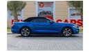 Ford Mustang Std Ford Mustang Convertible 2017 GCC under Warranty with Flexible Down-Payment.