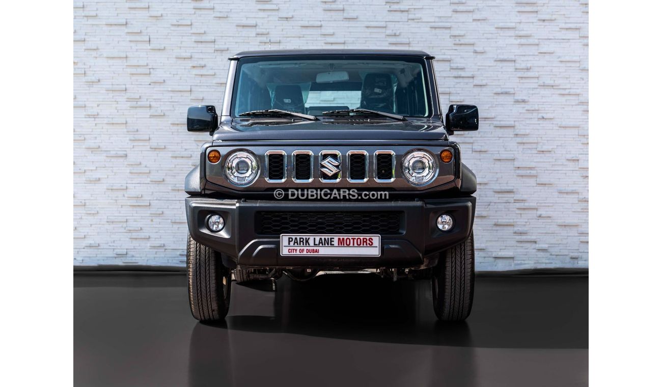 Suzuki Jimny AED 1,494 PM • JIMNY 5-DOOR GLX • DELIVERY KM • 5 YEARS WARRANTY AND SERVICE CONTRACT UNTIL 100K KM