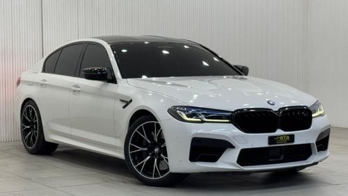 BMW M5 Competition 4.4L (625 HP) 2022 BMW M5 Competition, AGMC Agency Warranty, Full Service History, GCC