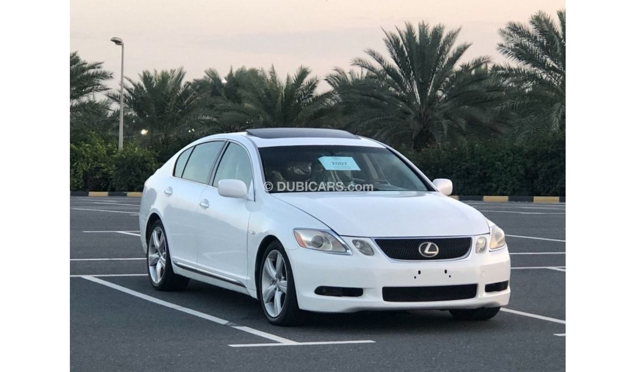 Lexus GS 430 MODEL 2007 GCC CAR PERFECT CONDITION INSIDE AND OUTSIDE FULL OPTION SUN ROOF