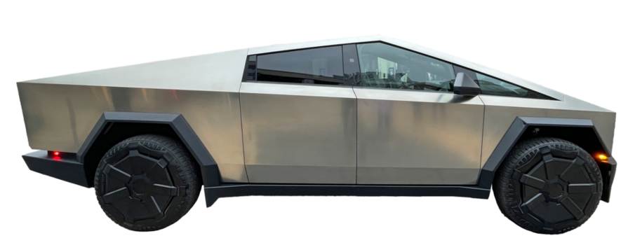 Tesla Cybertruck exterior - Side Profile