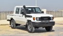 تويوتا لاند كروزر بيك آب TOYOTA LANDCRUISER PICKUP,DOUBLE CABIN,4.5L,V8,MT,2024MY