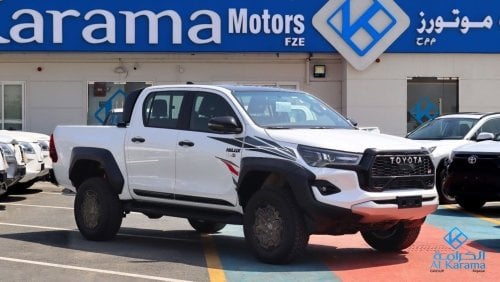 Toyota Hilux 2024 TOYOTA HILUX 2.8L D-4D GR Sport 4WD  Full Option, Black Top GCC Saudi  Interior: 4 Door 5 Seate