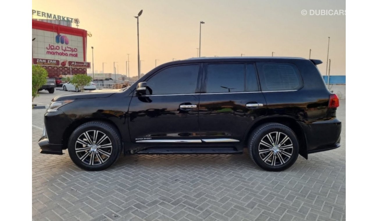 Lexus LX570 Lexus LX 5.70 2008 facelifted 2021 GCC FUll OPTION V8 PETROL left hand drive