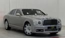 Bentley Mulsanne 2017 Bentley Mulsanne V8, Warranty, Service History, Low Kms, Excellent Condition, GCC