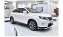 Lexus RX350 EXCELLENT DEAL for our Lexus RX350 ( 2014 Model ) in White Color GCC Specs