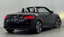 أودي TT 45 TFSI S Line Style Package 2.0L 2016 Audi TT 45TFSI S-Line Roadster, Full Service History, Excelle